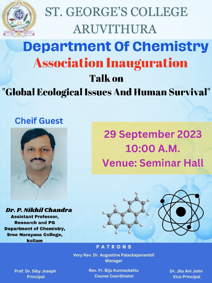 Department of Chemistry - Association Inauguration
